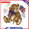 14CT Stamped Decor Cross Stitch Kit DIY Printed Canvas Embroidery Set Needlework