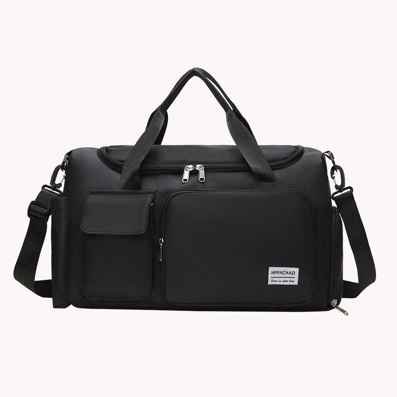 Oxford Outdoor Sports Gym Bag Large Capacity Fitness Travel Yoga Mat Handbags