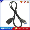 USB Female to AUX-In 4Pin Car Audio Adapter Cable for Subaru Forester XV