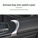 Chrome Console Armrest Switch Button Trim for Mercedes Benz W205 W253 15-20