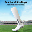 2pcs Professional Anti Brief Football Soccer Sock Round Silicone Suction Cup Sock