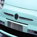 Front Bumper Lower Chrome Moulding Trim for FIAT 500 2007-2015 (1 Pair) Newly