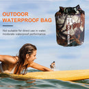 20L Outdoor Dry Bag Swimming Waterproof Boat Rafting Sack Bags (Camouflage)