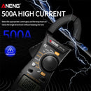 Digital Clamp Meter DC/AC Multimeter Diode Current Capacitance NCV Ohm Test