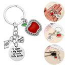 Him Accessories Letter Keyring Bag Pendant Gift For Teacher Letter Key Chain