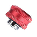 G1/4 Thread Rigid Tube 14mm Hard Tube Extender for PC Water Cooling(Red)