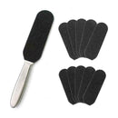 Steel Foot Files Pedicure Callus Feet Rasp Replacement Pads L6Z2