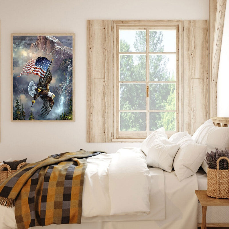 American Eagle Diamond Painting Kits Full Square Drill Home Wall Art Decor