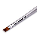 UV Gel DIY Acrylic French Tips Nail Art Brush French Half Moon Shape Drawing