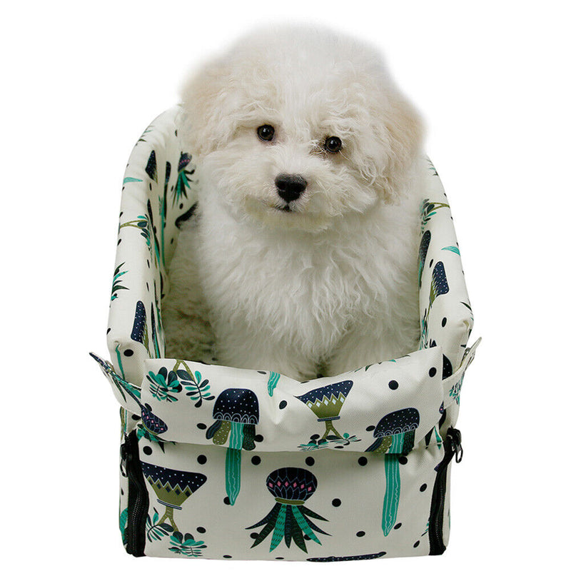 Pet Dog Car Carrier Seat Bag Basket for Small Cat Dogs Safety Travel Bed Ho