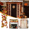 Herbst Ahornblatt Kürbis Beeren Kranz Halloween Thanksgiving Door Home Decor.