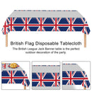 1pcs British Flag Table Cloth Kitchen Tableware Mats Table Placemats Dining O2I1