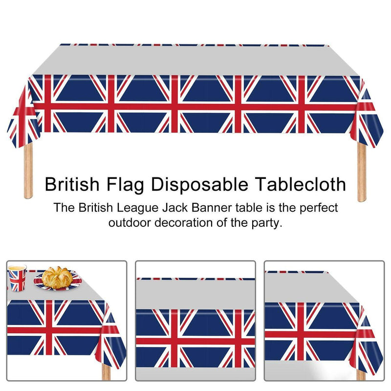 1pcs British Flag Table Cloth Kitchen Tableware Mats Table Placemats Dining O2I1