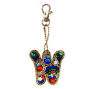 DIY Key Chain Diamond Painting Letters Women Bag Keyring Pendant Gift (W) Newly