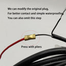 Mid Drive Lamp Group Adapter Cable Bafang Front And Rear Lights Retrofit bs.