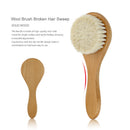 Baby Rubbing Artifact Wash Hair Beech Wool Brush Haircut Soft Cleaning Newly