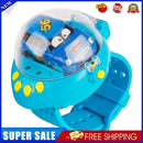 4CH Gravity Induction RC Wrist Watch Control 2.4GHz Mini Racing Car (Blue)