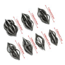 Gift Polyhedral Table Games Accessory Metal Alloy Dice Set Hollow Arcanum Dices