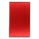 USB 2.0 Mobile Hard Disk Case 10TB 2.5 inch SATA HDD SSD Enclosure (Red)
