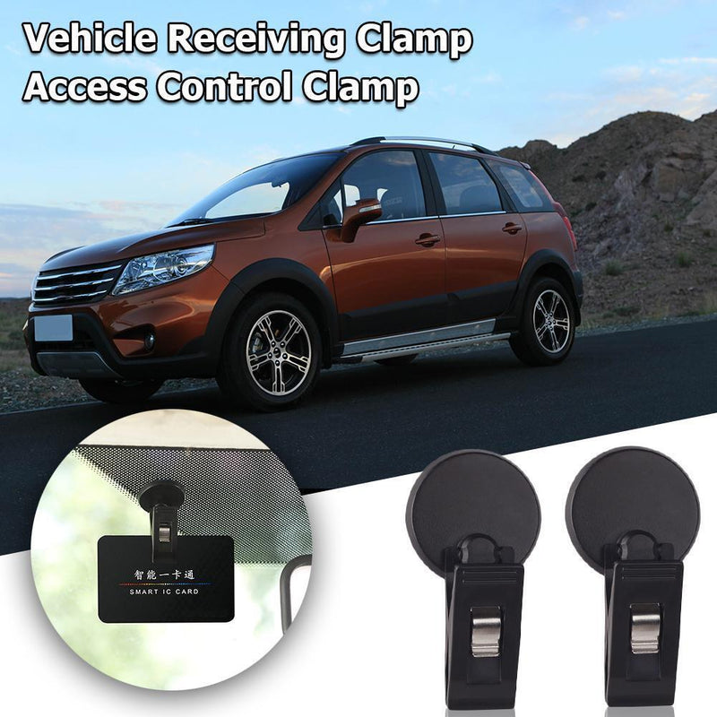 2x Car Interior Suction Cap Clips Removable Holder for Towel Glasses Ticket