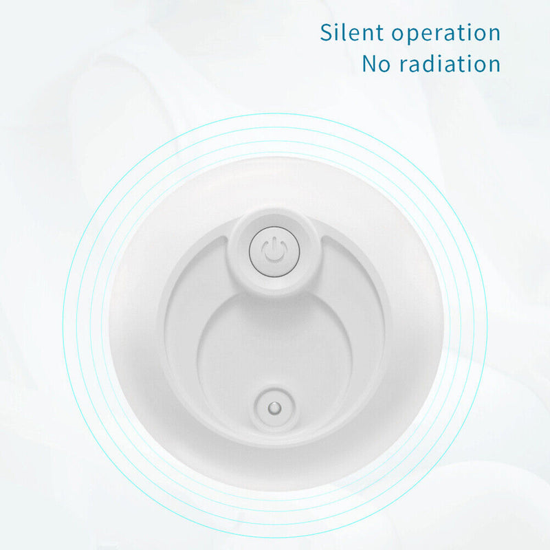 330ML Mini Ultrasonic Humidifier Silent USB Essential Oil Diffuser (White)