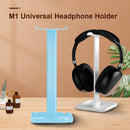 M1 Headphone Holder Hanger Earphone Desk Display Stand Bracket (Sky Blue) Newly