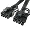 PC Graphics Card 6Pin PCI-E to 2x8Pin(6+2) GPU Power Cable for BTC Mining Cord