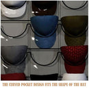 Baseball Cap Display Rack Door Back Wall Non-Woven Large Hanging Hat Storage Ba`