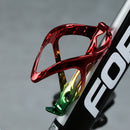 MTB Mountain Road Bike Water Bottle Holder Cage Vacuum Plating (Red Green) Newly