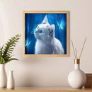 5D Full Square Drill Diamond Painting Cat Rhinestones Mosaic Kit Pictures