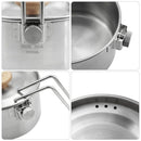Cooking Tool Picnic Outdoor Detachable Kettle Camping Pot Teapot Cookware
