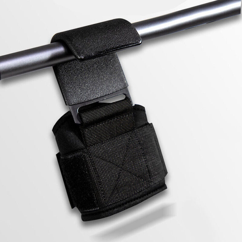 1pc Anti-Skid Pull-Up Wrist Guard Hook Barbell Bodybuilding Workout Grip Gloves