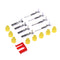 5 Sets 2 Pin Car Waterproof Wire Connector HID Plug 1.5mm Terminals 18 AWG
