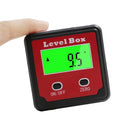 magnet base Digital Electronic Protractor Angle finder Inclinometer Level Box