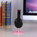 Headphone Holder Earphone Headset Display Stand Bracket Universal (Pink) Newly