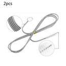 Brush Long Hoses Refrigerator Drain Pipe Brush Dryer Lint Flexible Car Drain