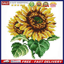 14CT Partial Cross Stitch Sunflower Counted DIY Wall Art Crafts Home Decora