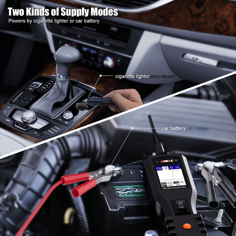 Ancel PB100 Multifunctional Automotive Battery Circuit Tester Power Scanner