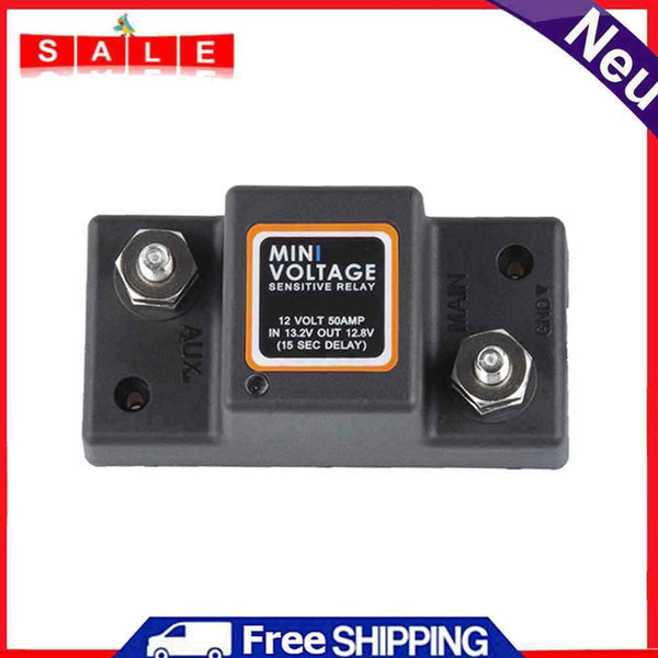 12V VSR Voltage Sensitive Relay Car Intelligent Dual Battery Controller Insulator