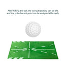 Golf Training Mat, Golf Practice Training Aid Turf Rug Hitting Swing Mat Newly