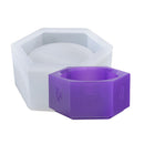 Candle Holder Mold Tealight Candlestick Epoxy Mould for DIY Trinket Jewelry Box