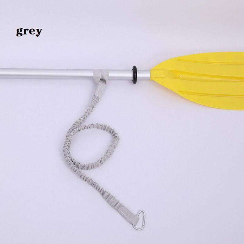 Elastic Kayak Paddle Leash Surfboard Bungee Keeper Rowing Boat Fixed Access