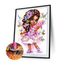 Diamond Painting Girl Full Round Drill Picture of Rhinestone DIY Drawing Kit