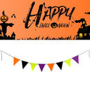 Halloween Felt Fabric Colorful Pennant Flag Bunting Party Banners Bar Decor
