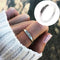 Elegant Wedding Love Women Family Mom Letter Ring Mother's Day Gift Jewelry