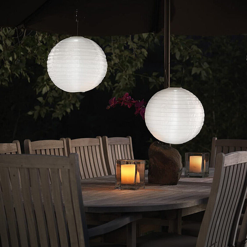 Chinese Paper Lanterns Outdoor Yard Party DIY Lamp Light Shell (20cm 10pcs)