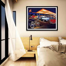 5D DIY Full Drill Diamond Painting Parking Lot Cross Stitch Embroidery (1)