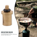 Gas Refill Adapter for Outdoor Camping Stove Gas Cylinder Gas Tank (2pcs) Newly
