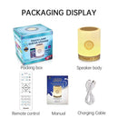 Night Light Chargeable Eid al-Fitr Prayer Lamp Touch Speaker Light Quran