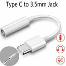 Audio Jack AUX  Earphone Cable Adapter USB-C Male Type C USB to 3.5mm Converter
